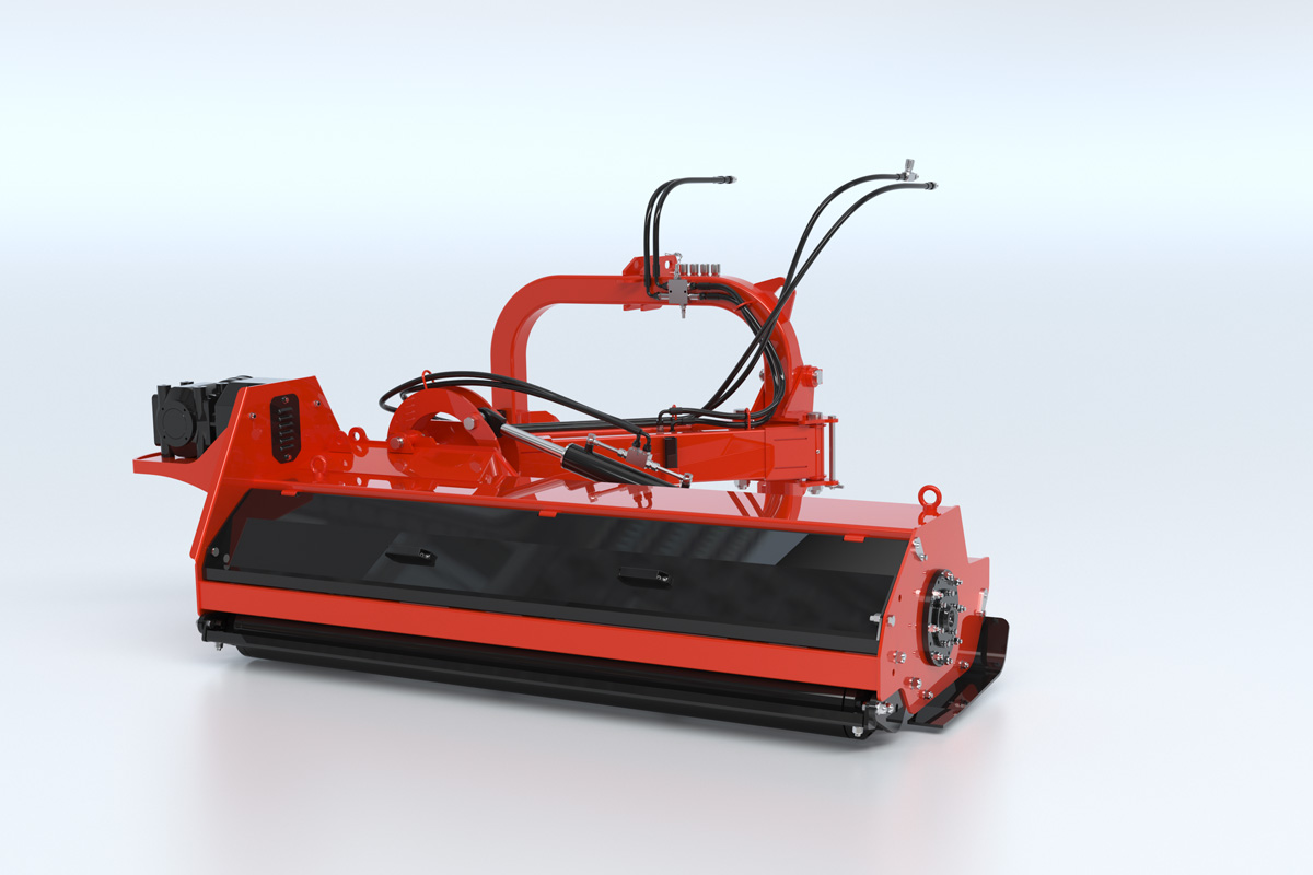 重型側(cè)置割草機